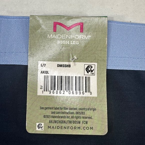 Women's Black and Blue Intimate Briefs - Picture 4 of 8